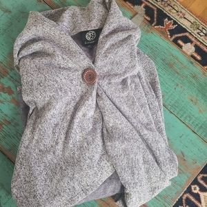 Bobeau Button Top Cardigan Sweater